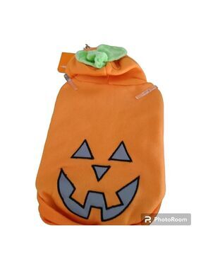 Reflective Pet Jack-o'-Lantern Costume XS